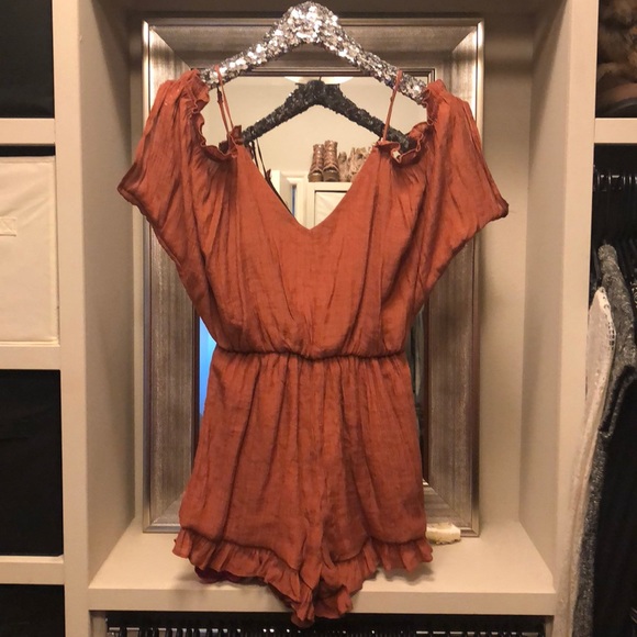 Lulus Other - Lulu’s Orange Romper